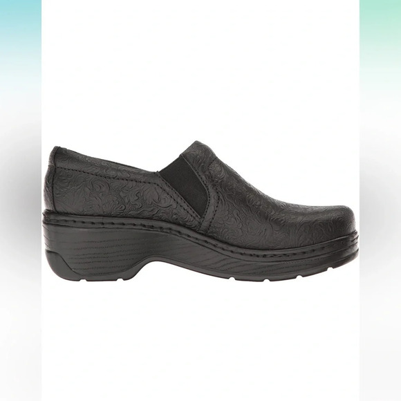 Klogs Women's 8.5 Naples Black Tooled Shoes for Nurses NWT Enhanced Grip - Picture 8 of 8